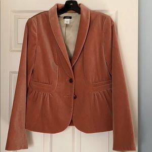 J Crew velvet blazer